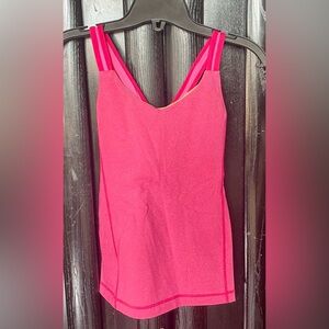 Lululemon Ladies Pink Tank Top